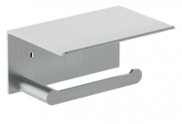 Держатель туалетной бумаги Nofer Verona с полочкой, матовый, 16876.S