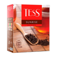 Чай Tess Sunrise (Санрайз), черный, 100 пакетиков