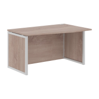 Стол эргономичный XQPCT 149H(R) Дуб Сонома/Алюминий 1400х900х750 XTEN-QP