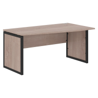 Стол эргономичный XQPCT 169(R) Дуб Сонома/Антрацит 1600х900х750 XTEN-QP