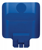 Информационная табличка для контейнера Rubbermaid Slim Jim синяя, 2007909