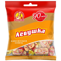 Конфеты Лёвушка с мягкой карамелью, 199г