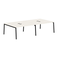 Стол 4-х местный ELWST 3116 Ясень Траун/Черный 3126х1606х750 EDIS