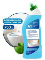 Чистящее средство для сантехники Grass А1 750мл, для ежедневной уборки туалетов, 125256