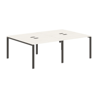 Стол 4-х местный EUWST 2316 Ясень Траун/Мокко 2326х1606х750 EDIS