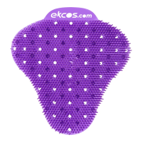 Коврик-вставка для писсуара Ekcos Ekcoscreen фиолетовый, аромат 'Ягоды', на 60 дней, 2шт