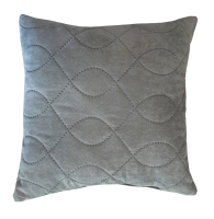 Подушка 23rd Avenue Ультрастеп серая замша, 45 x 45см