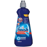 Ополаскиватель для посудомоечной машины Finish Shine & Protect 400мл, экспресс-сушка