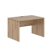 Стол прямой EDST 1180 Дуб Денвер светлый/Мокко 1160х800х750 EDIS