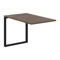 Брифинг-приставка EQB 1167 Дуб Денвер тёмный/Черный 1160х670х750 EDIS