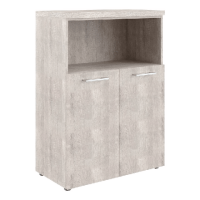 Шкаф средний Skyland Torr-Z TMC 85.3, дуб каньон, 854х452х1203мм, с малыми дверьми, с топом