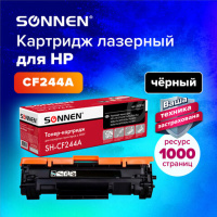 Картридж лазерный SONNEN (SH-CF244A) для HP LaserJet Pro M15/16; MFP M28/29, ресурс 1000 страниц, 36