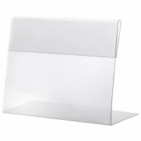 Держатель для ценников Brauberg 70х50мм, 0.5мм, ПЭТ, 20шт/уп