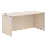 Стол прямой XQPST 167H Бук Тиара/Алюминий 1600х700х750 XTEN-QP