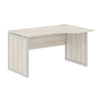 Стол эргономичный XQPCET 149(R) Сосна Эдмонт/Алюминий 1400х900х750 XTEN-QP