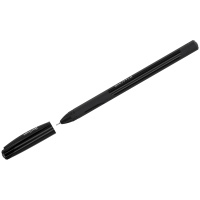 Ручка гелевая Berlingo 'Shuttle' черная, 0,5мм, игольчатый стержень
