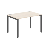 Стол прямой XSST 128 Бук Тиара/Антрацит 1200х800х750 XTEN-S