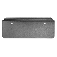 Держатель туалетной бумаги Merida Stella R U5CS.R, черный, с полкой, для двух рулонов