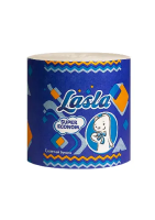 Туалетная бумага Lasla Супер Эконом 1 слой, 25м, серая, без втулки