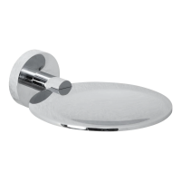 Мыльница для ванны Nofer Siena плоская, 16362.B