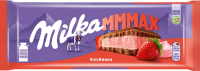 Шоколад Milka Mmax молочный клубника, 253г