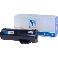 Картридж лазерный Nv Print 106R02741, черный, совместимый