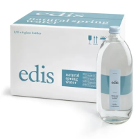 Вода Edis питьевая газированная, 950мл x 6 шт