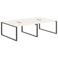 Стол 4-х местный EQWST 2716 Ясень Траун/Мокко 2726х1606х750 EDIS