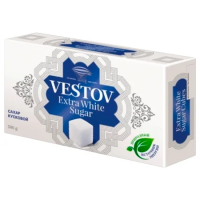 Сахар Вестов Extra White кусковой, белый, 500г