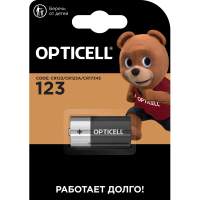 Батарейка Opticell Specialty 123 1шт