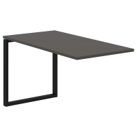 Брифинг-приставка EQB 1367 Мокко/Черный 1360х670х750 EDIS