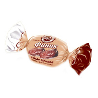 Конфеты фасованные Микаелло Финик в бело-темной шоколадной глазури, 3кг
