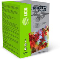 Фотобумага для струйных принтеров Cactus CS-GA6180500 А6, 500 листов, 180 г/м2, белая, глянцевая