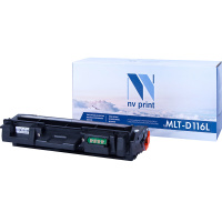 Картридж лазерный Nv Print MLT-D116L, черный, совместимый
