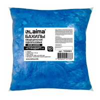 Бахилы Laima Стандарт 13 мкм, голубые, 50 пар в упаковке, 103424