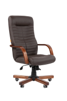Офисное кресло Chairman 480WD Россия экопремиум коричневый N