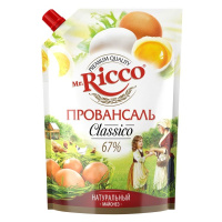 Майонез MR. RICCO Organic Провансаль, 800мл