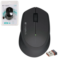 Мышь беспроводная оптическая USB Logitech M280, 1000dpi , черная