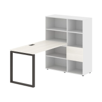 Рабочая станция EQRST 1113 Ясень Траун/Мокко 1790х1120х1355 EDIS