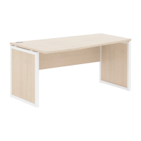 Стол эргономичный XQPCT 169(L) Бук Тиара/Белый 1600х900х750 XTEN-QP