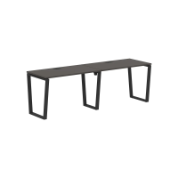 Стол 2-х местный EVWST 2367 Мокко/Черный 2326х670х750 EDIS