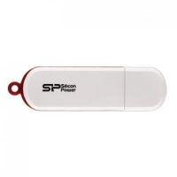 USB флешка Silicon Power LuxMini 320 8Gb, 10/5 мб/с, белый