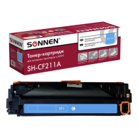 Картридж лазерный SONNEN (SH-CF211A) для HP LJ Pro M276 ВЫСШЕЕ КАЧЕСТВО, голубой, 1800 страниц, 3639