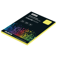 Бумага цветная Attache (солнечно-желтый интенсив), 80г, А4, 100  л