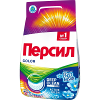 Стиральный порошок автомат 3 кг PERSIL (Персил) Color, 'Свежесть от Vernel', 2466247