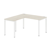 Стол угловой XS6CT 1415 Сосна Эдмонт/Белый 1400х1500х750 XTEN-S60