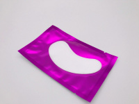 Патчи классические для наращивания и окрашивания ресниц, фиолетовая упаковка, 1 пара