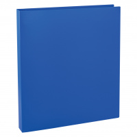 Папка на 4-х кольцах А4 Officespace синяя, 30 мм, F4R2_304