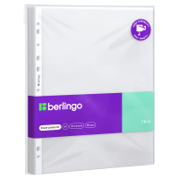 Папка-вкладыш с перфорацией Berlingo 'Mirror', А4, 30мкм, глянцевая, 100 шт