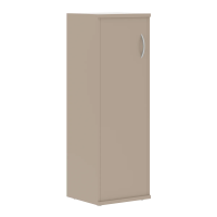 Шкаф колонка с глухой дверью СУ-2.3(L) Мокачино 406х365х1200 IMAGO